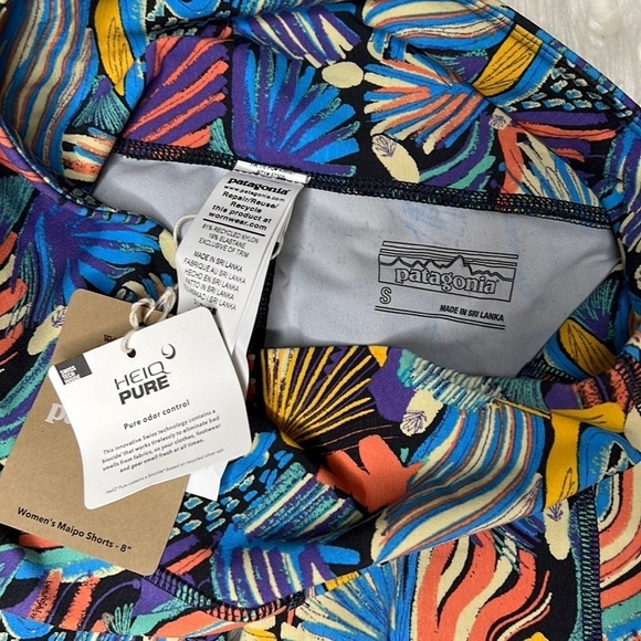 PATAGONIA NWT Maipo Biker Shorts 8” Inseam - Picture 9 of 10